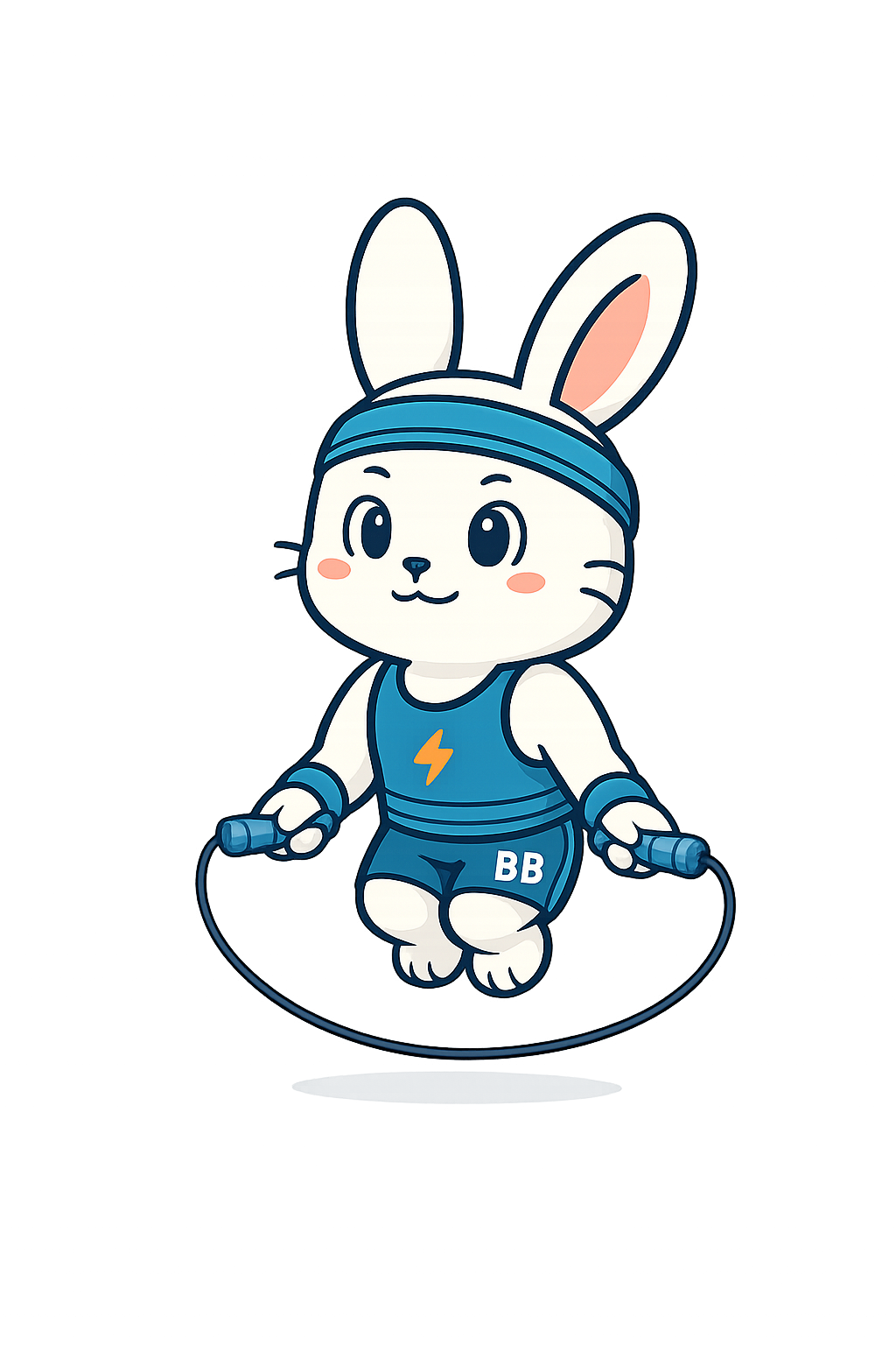 BuffBuddy bunny jumping rope